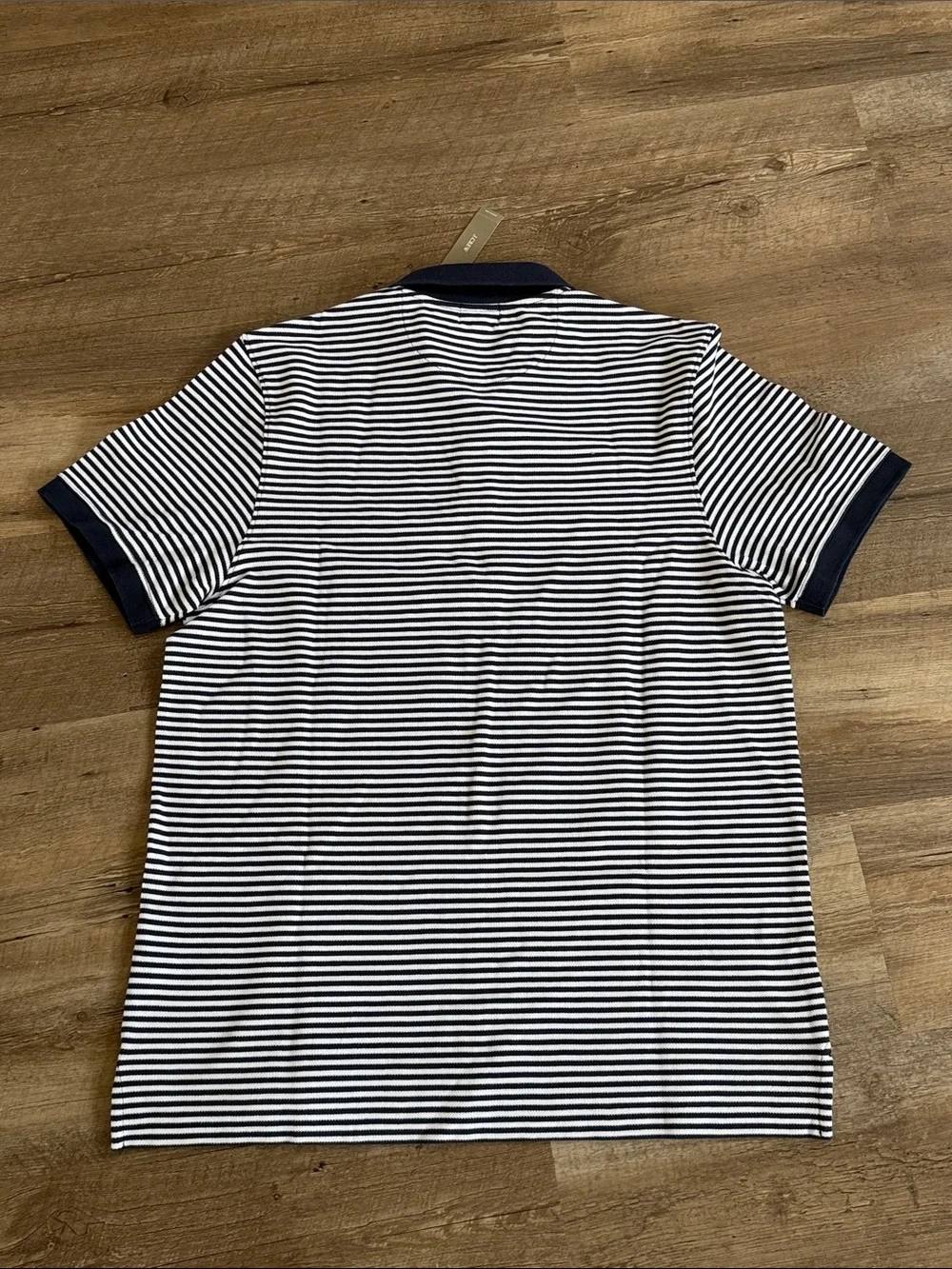 New Men's J Crew Striped Polo Shirt